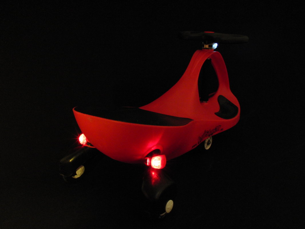 Rött LED-lyse, 2-pack