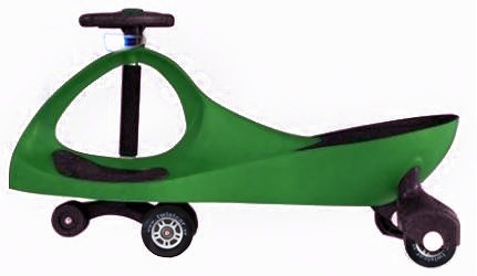 Twistcar - belysning och blinkande hjul ingår